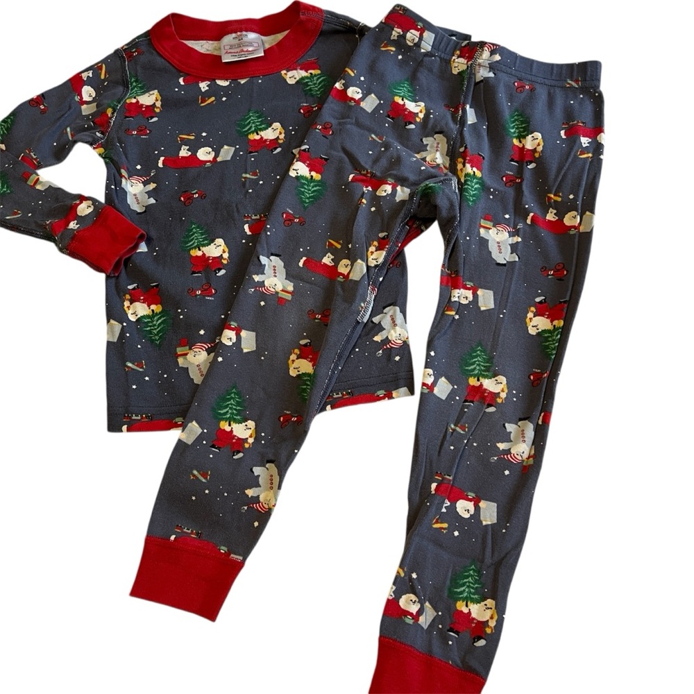 4T Hanna Andersson Christmas Pajama Set